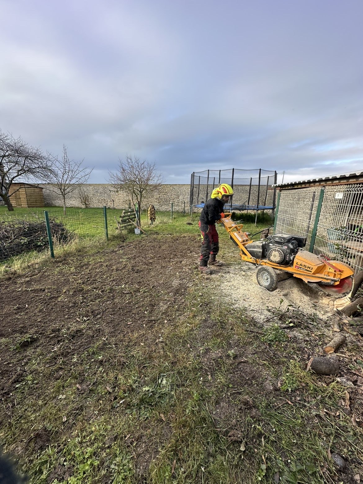 Après démontage technique